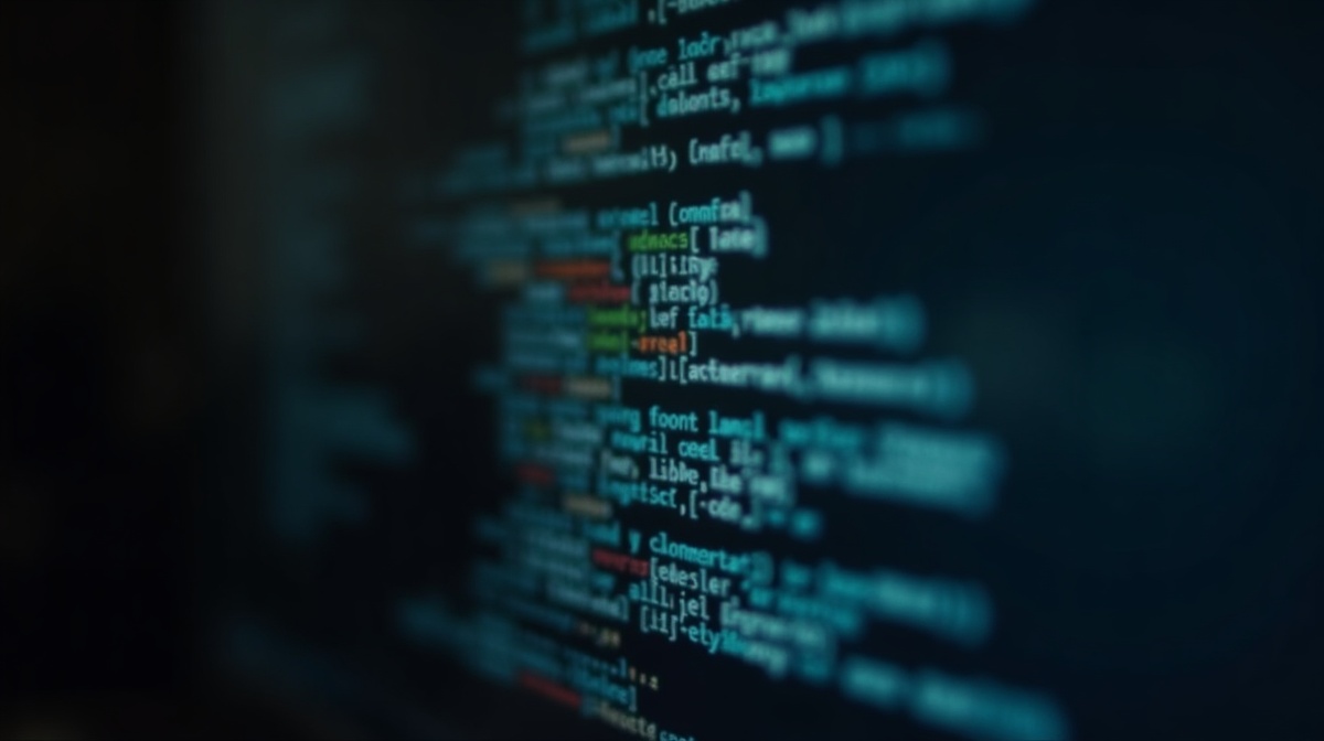 Dokument- und Datenfluss auf einem Entwickler-Bildschirm