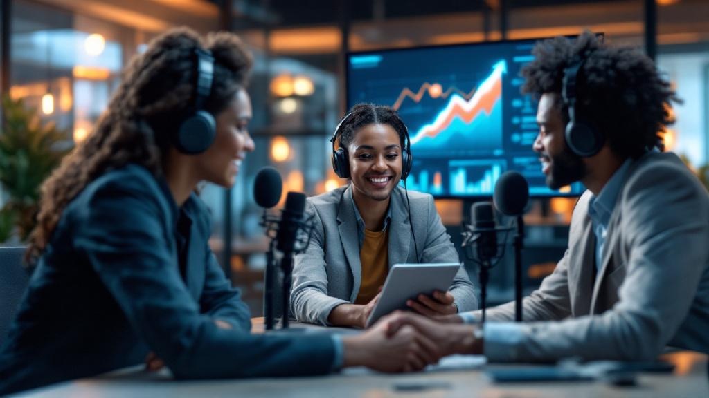 B2B Lead Generation durch Podcasts 12 3. Passendes Beitragsbild für den Blogartikel